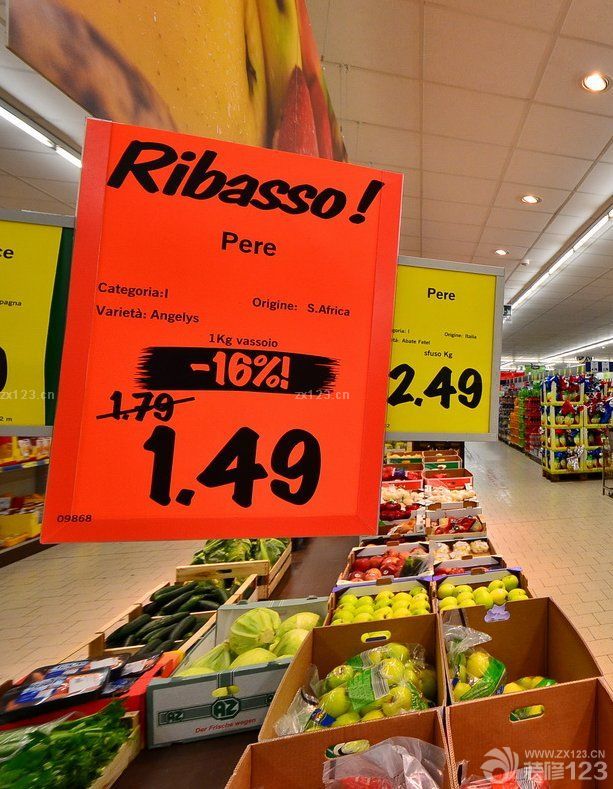 超市室内装饰设计图片