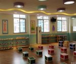现代幼儿园室内天花板设计效果图片 