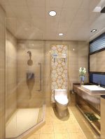 欧式风格小厕所整体淋浴房装修效果图片