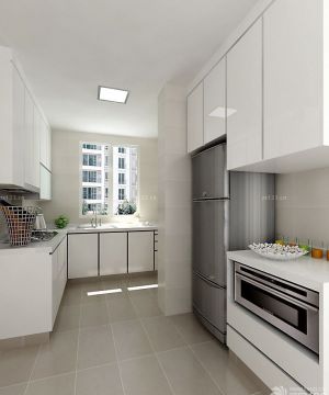小厨房橱柜效果图 白色橱柜装修效果图片