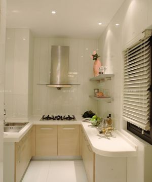 最新现代家装小厨房橱柜设计效果图