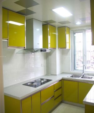 最新家装小厨房橱柜设计效果图