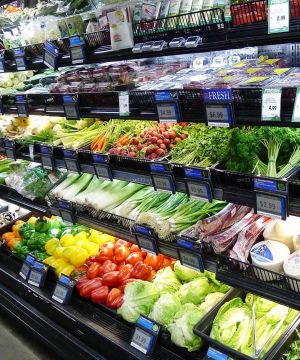 国外超市陈列设计效果图片