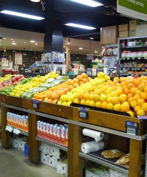 国外超市陈列设计图片