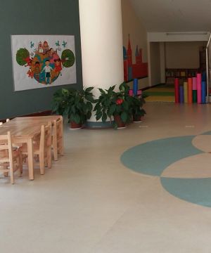 现代幼儿园大厅设计效果图