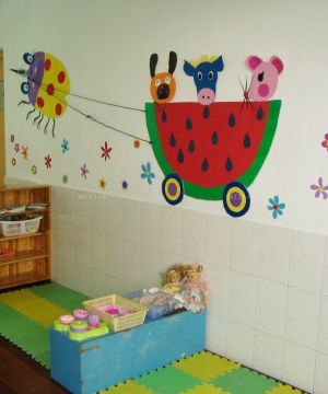现代幼儿园简约室内装修设计效果图片