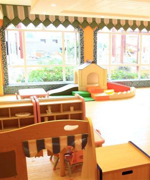 郑州幼儿园室内窗户设计装修案例