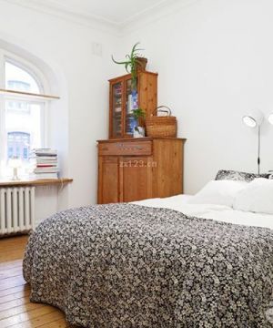 北欧小户型主卧室装修效果图片