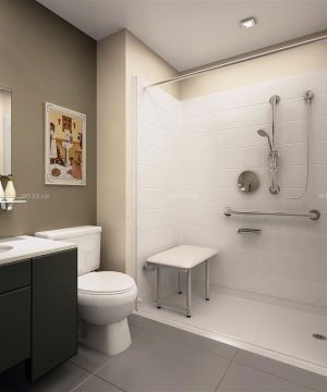 现代简约风格厕所装修效果图欣赏