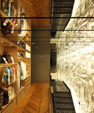 实体店面背景墙装修效果图