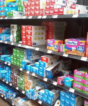 现代超市货架装修效果图大全