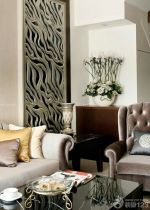 现代欧式混搭风格客厅装饰效果图案例