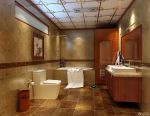 欧式古典风格厕所设计装修效果图
