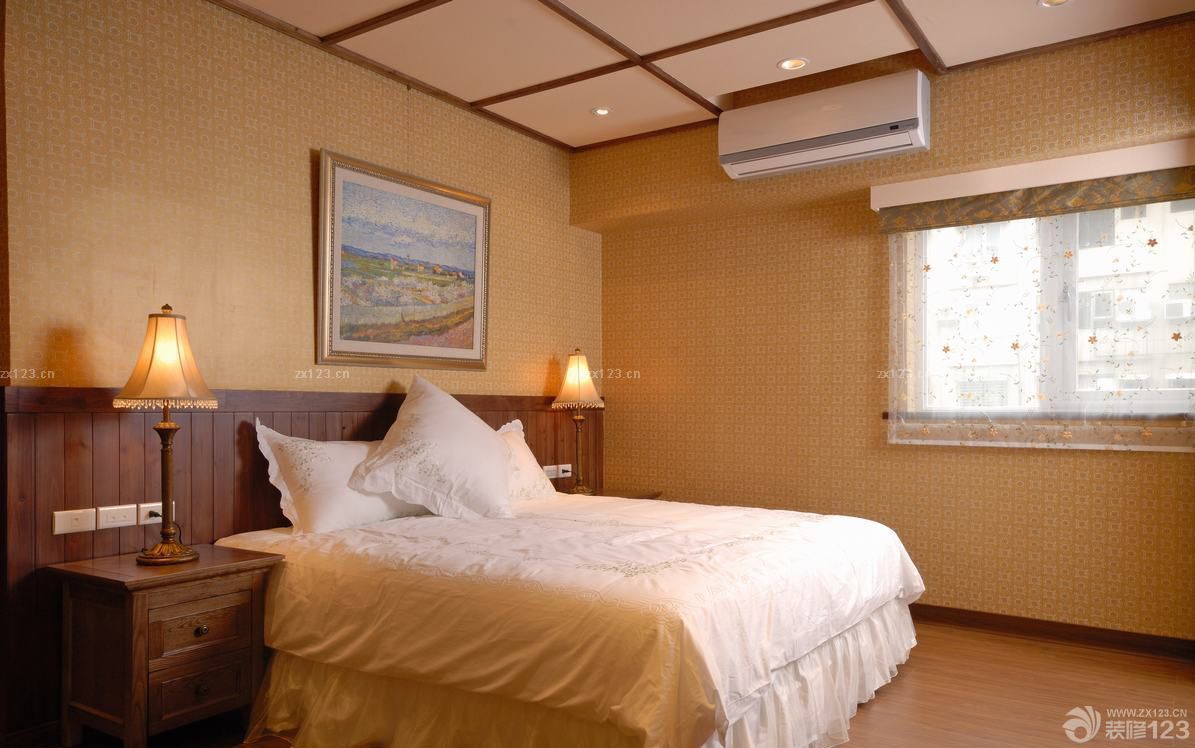 欧式乡村卧室装饰效果图