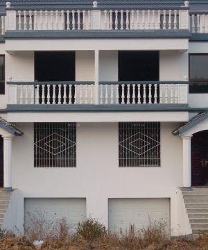 乡村锌钢阳台护栏装修风格图片