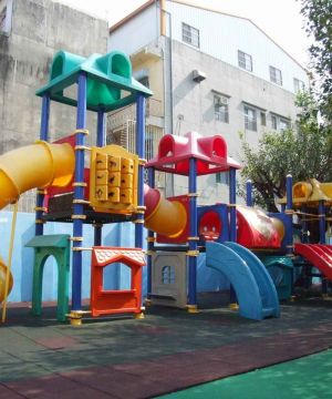 私立幼儿园滑梯设计效果图