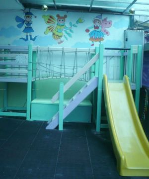 幼儿园室内滑梯设计效果图