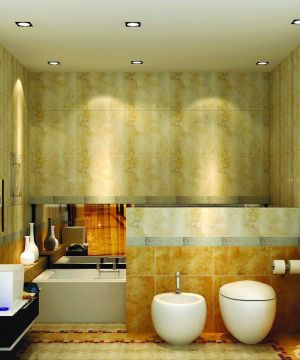 古典风格超小厕所装饰装修效果图