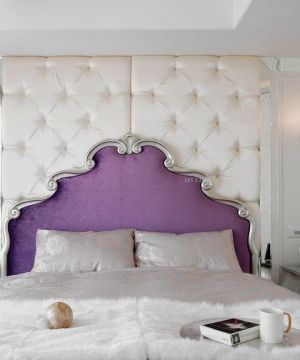 新古典欧式风格卧室床头背景墙美图