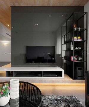现代家装设计电视背景墙效果图