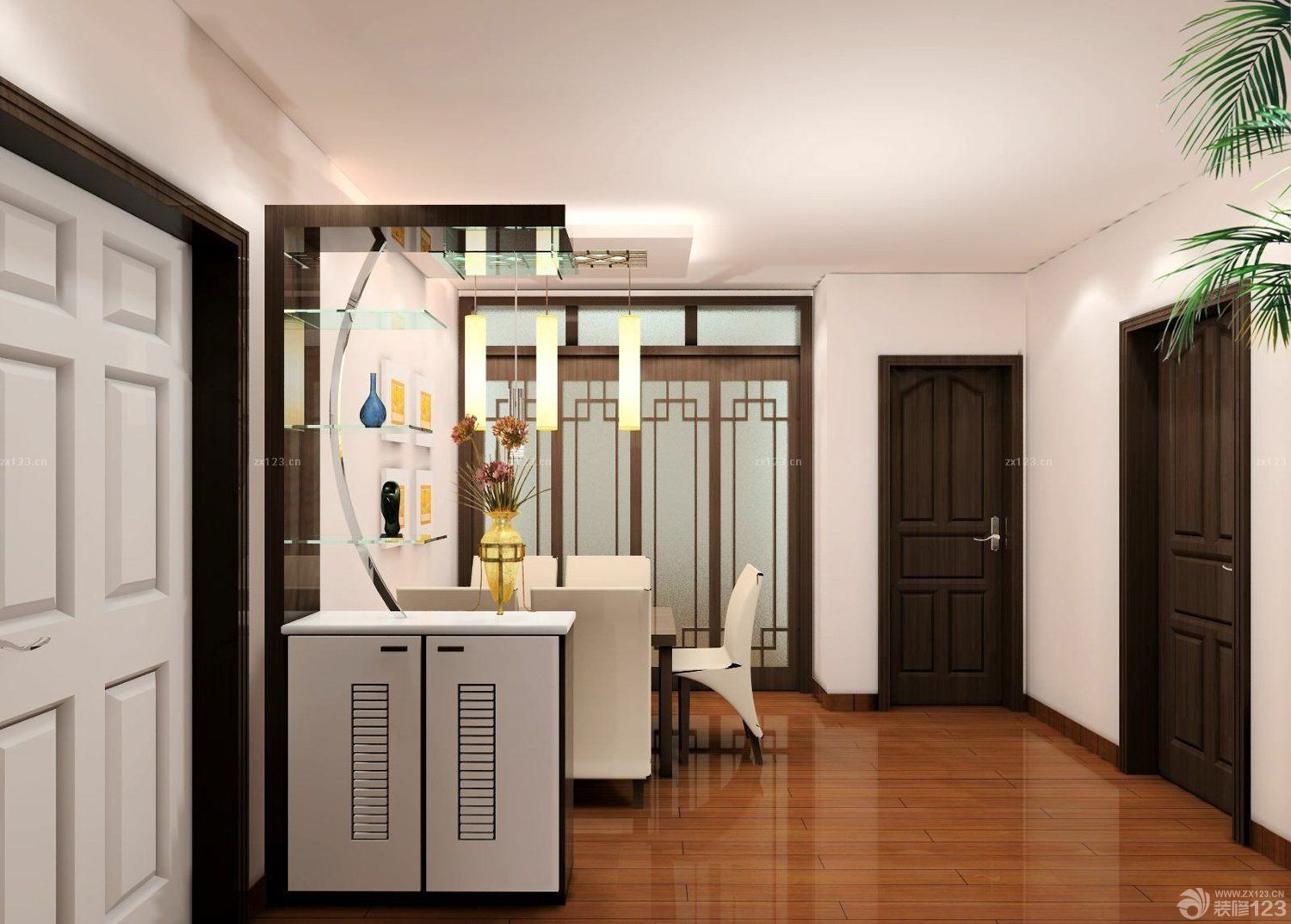 混搭隔断柜设计风格图片