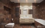 现代卫生间墙砖颜色装修效果图
