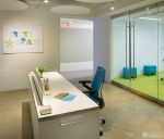 最新办公室简单室内装修设计效果图图片