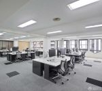 大型办公室简单室内装修效果图片欣赏
