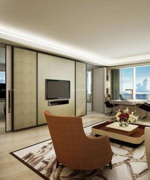 家装客厅电视墙装修效果图片欣赏