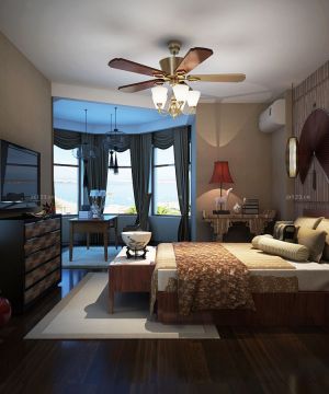 高端别墅设计装修电视背景墙效果图