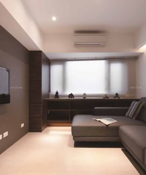 现代家装风格装修电视背景墙效果图片