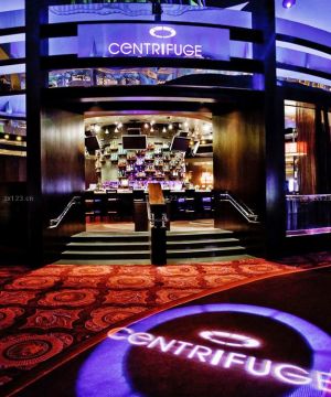 温馨酒吧门头地毯装修效果图片