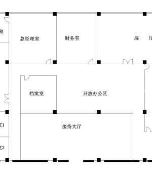 最新公司办公室设计平面图片