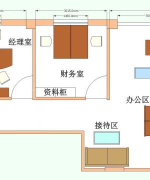 办公室室内设计平面图片