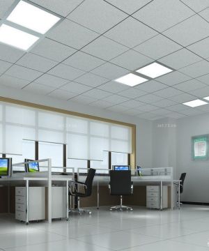 现代办公室室内简装修图片