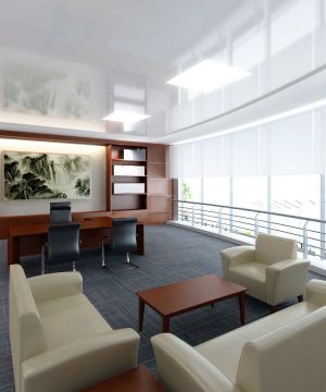 老总办公室简装修效果图图片