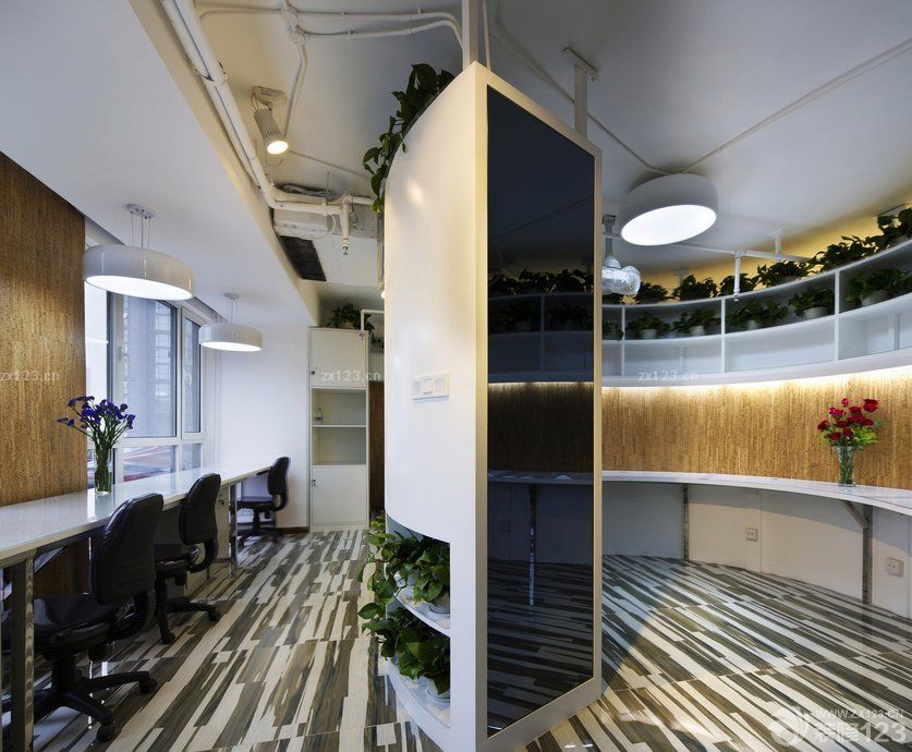 北京专业办公室室内装饰设计装修效果图片