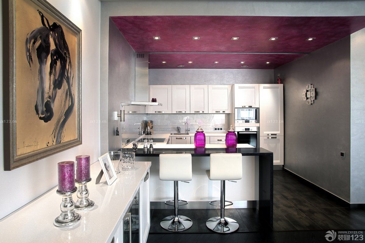 30平米小户型开放式厨房图片