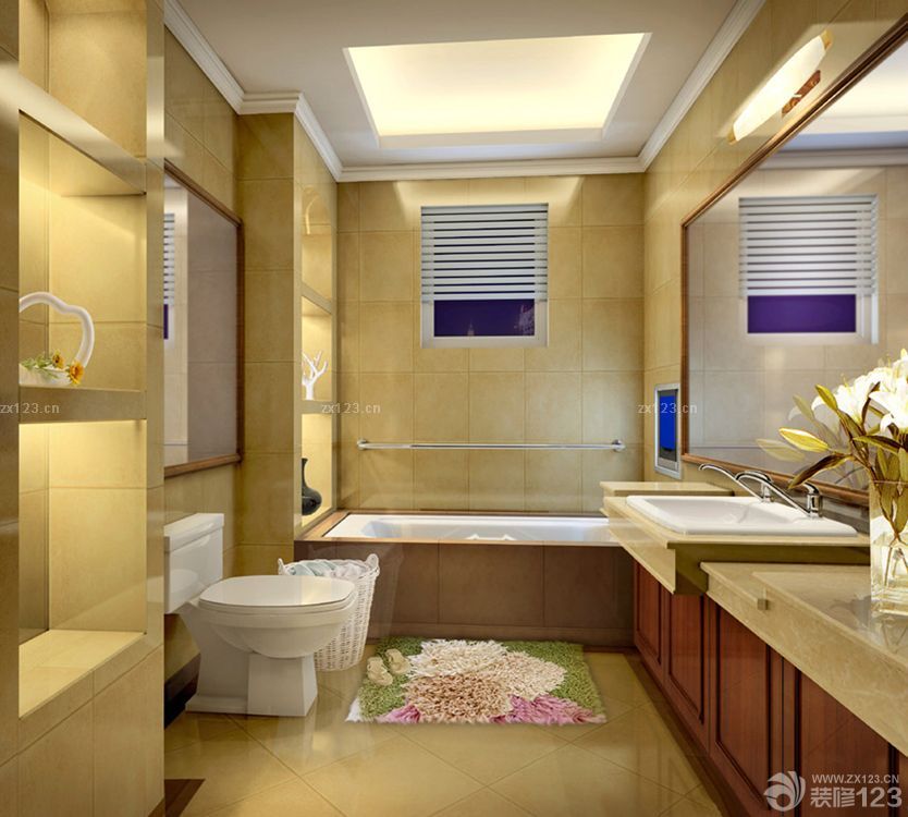 家庭卫生间装修效果图大全2025图片 室内设计