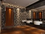 新古典风格酒店厕所墙面设计装修效果图片