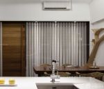 60平办公室室内纱帘装修效果图片