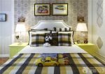 现代欧式风格小清新卧室装修设计效果图片
