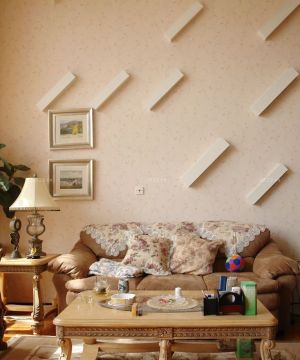 古典风格60平房子背景墙设计装修效果图