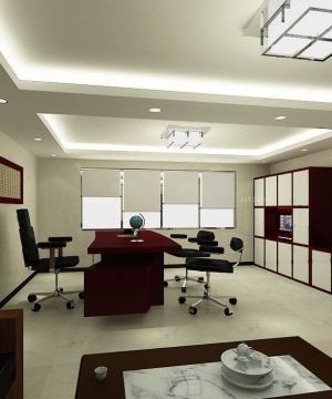 北京专业办公室混搭风格室内装修效果图
