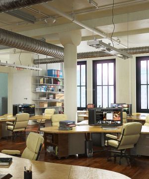 混搭风格办公室室内设计效果图欣赏 