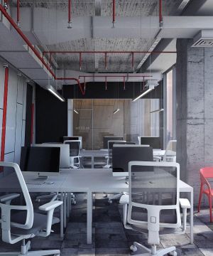 loft办公室室内设计效果图欣赏