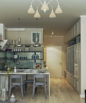 30平米小户型家装厨房橱柜效果图