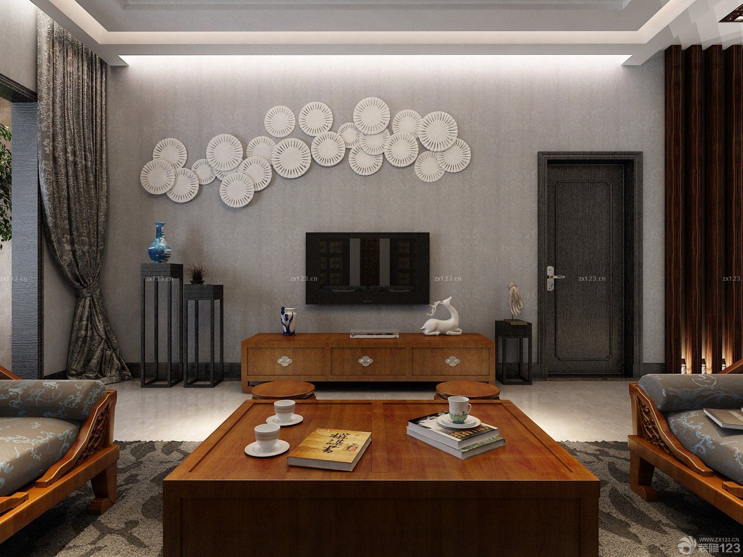 30平米小户型客厅设计装修效果图