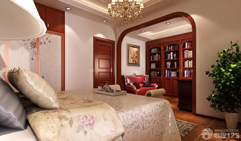 欧式家装卧室装修设计效果图欣赏