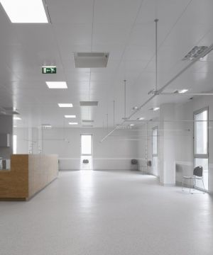 大型医院简约室内装修设计案例图片